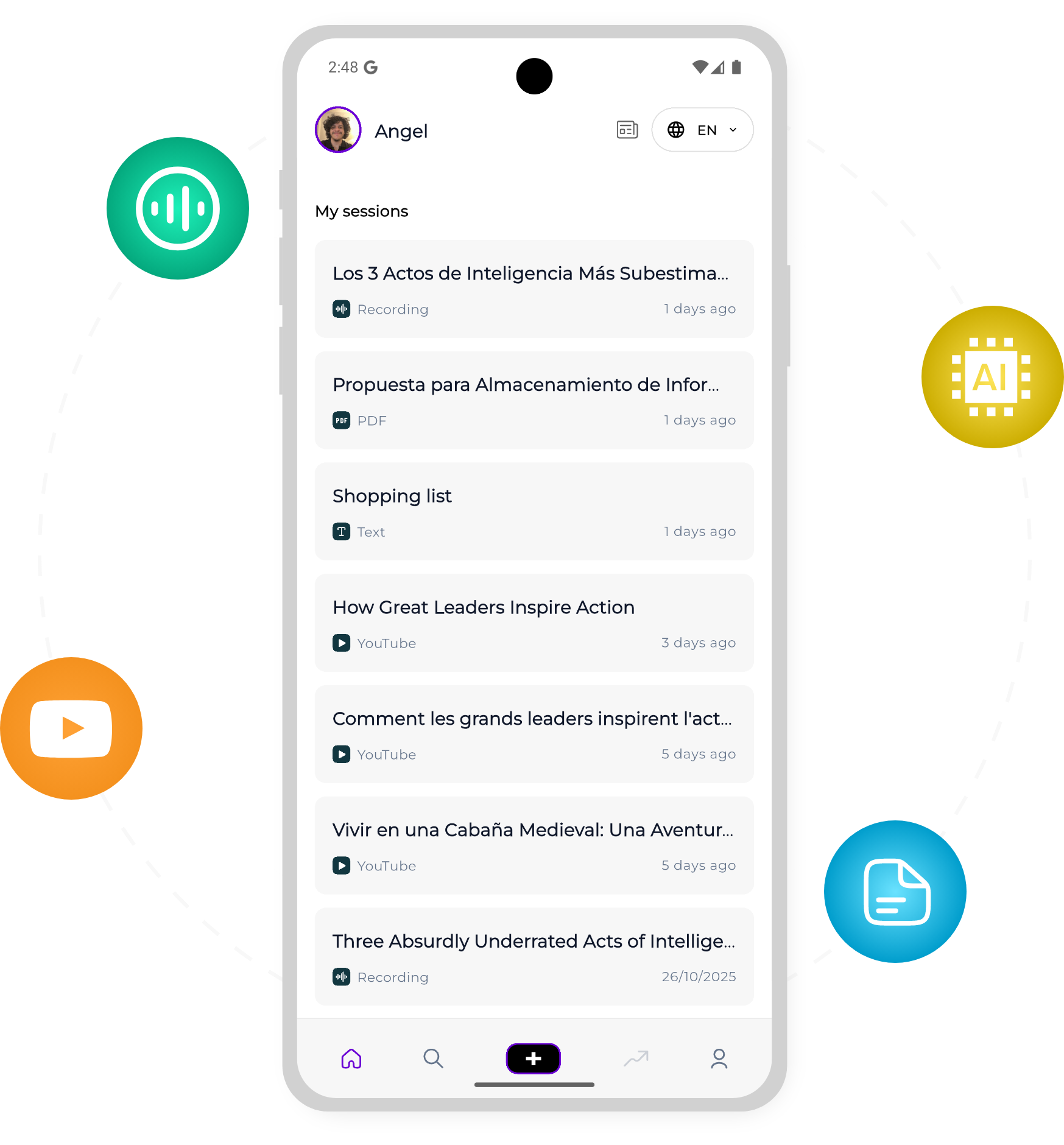 Plyscope App Interface